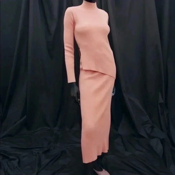 Zara Assymetrical knit top Small 2142/027 - Picture 1 of 6